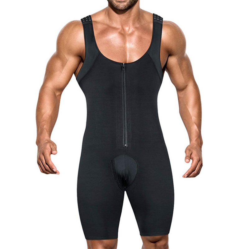 Shapewear Bodysuit Firm - Mannen Shapewear Bodysuit Full Body Shaper