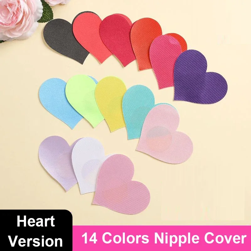 10 Kleuren Wegwerp Poly Satijn - Nipple Cover Pasties recensie en prijs