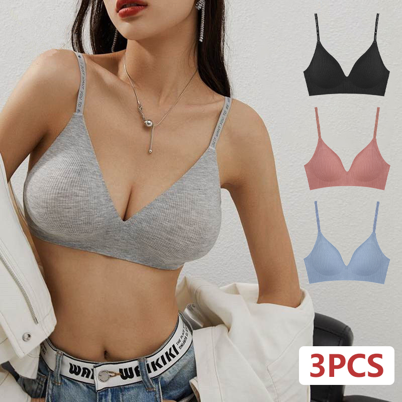 4 stks Vrouwen Draadloze Diepe - Push Up Bra Padded recensie en prijs